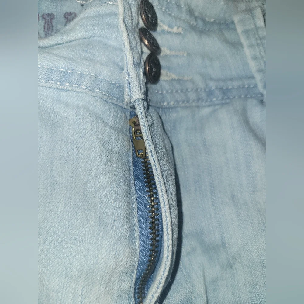 Elite Jeans Mid-Rise Shorts Women's Sz 13/14 - Picture 5 of 11